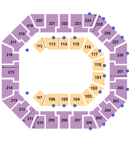 Colonial Life Arena Monster Jam Seating Chart